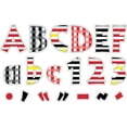 thumbnail image 3 of Barker Creek Buffalo Plaid & Wide Stripes 4" Letter Pop-Outs ̶ 255 Characters, 3 of 4