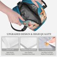 thumbnail image 3 of Easygdp Shells and Starfish Caja de Almuerzo para Mujeres y Hombres, Bolsa de Almuerzo Insulada, Bolsas Reutilizables Impermeables para Viajes, Trabajo y Picnics, 3 of 7