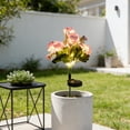 thumbnail image 3 of Solar Outdoor Lights Wireless,Solar Peony Simulation Flower Lights LED Garden Decor Lights, 3 of 5