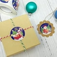 thumbnail image 5 of Wrapables Christmas Stickers Label Roll, Holiday Stickers for Sealing Cards, Envelopes, Gift Boxes, Festive Party Favors (500 pcs), Santa Claus, 5 of 5