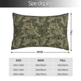 thumbnail image 2 of Kdxio Cotton Pillow Cases 20"x30" Pillowcases,Soft and Breathable Bedroom Pillow Cases-Green Snake Skin, 2 of 8