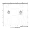 thumbnail image 2 of 27218-04 Livex Lighting Mansfield - 3 Light Outdoor Wall Lantern, 2 of 10