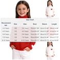 thumbnail image 3 of RXMEKW Chandail Tricoté à Col Montant pour Filles Manches Longues Col Rond pour Tout-Petits 100 % Polyester, 3 of 8