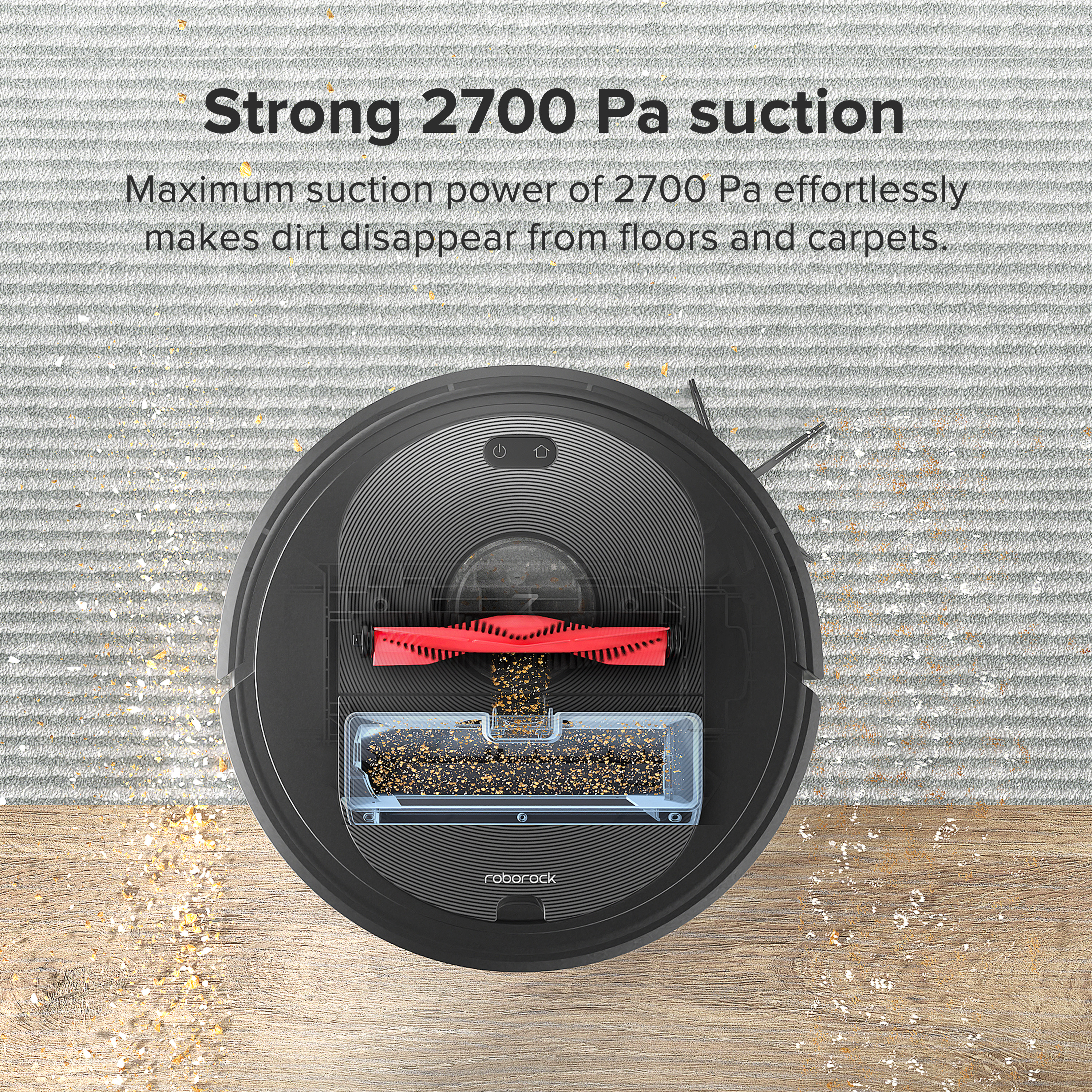 Roborock® Q5+ Auto Emptying Robot Vacuum Cleaner, 2700 Pa Suction Power, with App Control - image 5 of 15