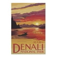thumbnail image 2 of Denali National Park, Alaska, Moose at Sunset (19x27 inches, Premium 500 Piece Jigsaw Puzzle for Adults and Family, Made in USA), 2 of 4