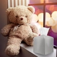 thumbnail image 6 of 2Pcs Tissue Box Covers Modern PU Leather Kleenex Square Tissue Box Holder for Desktop Bedside Table Bathroom, 6 of 6