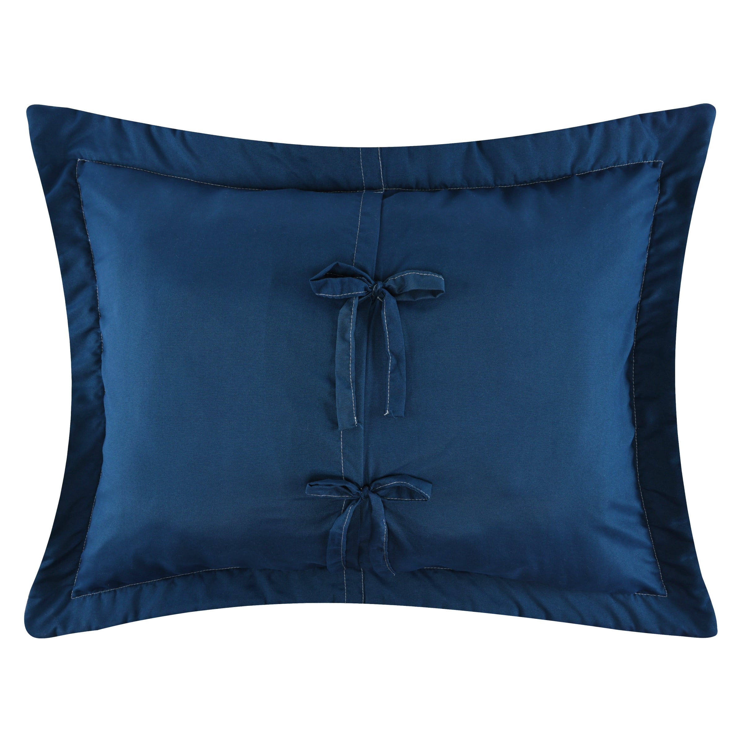 Greenland Home Fashions Voyage Cotton-Rich Quilted Patchwork Print Pillow Sham, All Ages, King