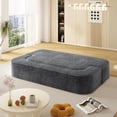 thumbnail image 4 of Timbernest 78.7" Convertible Sofa Bed, Folding Sofa Bed, Queen Mattress Couch with 2 Pillows, 2-in-1 Blanket, Dark Gray, 4 of 13