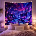 thumbnail image 2 of Ancient Tree Beside River and Waterfall, Dreamy Fantasy for Nature Lovers, Forest Wall Art, Housewarming Gift, Tapestry Wall Hanging for Bedroom and Living Room, 2 of 7