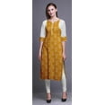 thumbnail image 2 of Bimba Robe Kurti Longue en Coton Imprimé Tunique Droite Robes pour Femmes Haut Indien-Moyen, 2 of 6