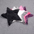thumbnail image 2 of Hemoton Modern Fashion Creative Star Shaped Plush Cushion Carpet Rug Ground Mat Tea Table Mats for Decoration (Purple), 2 of 4