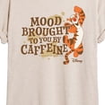thumbnail image 3 of Winnie the Pooh - Tigger Mood Brought to You by Caffeine - Juniors Oversized Graphic T-Shirt, 3 of 5