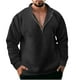 thumbnail image 2 of Sudaderas sin capucha para hombre, moda informal, con cremallera, manga larga, sudaderas deportivas, blusa para hombre, 2 of 6
