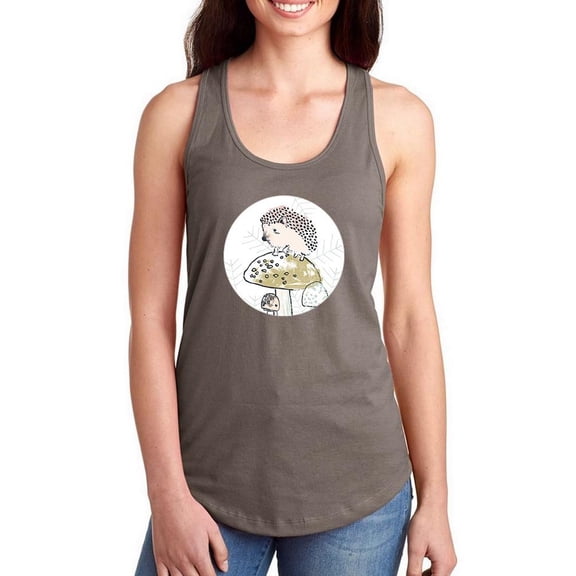 Prickle Pals C Racerback Tank Women -June Erica Vess Designs, Female x-Small