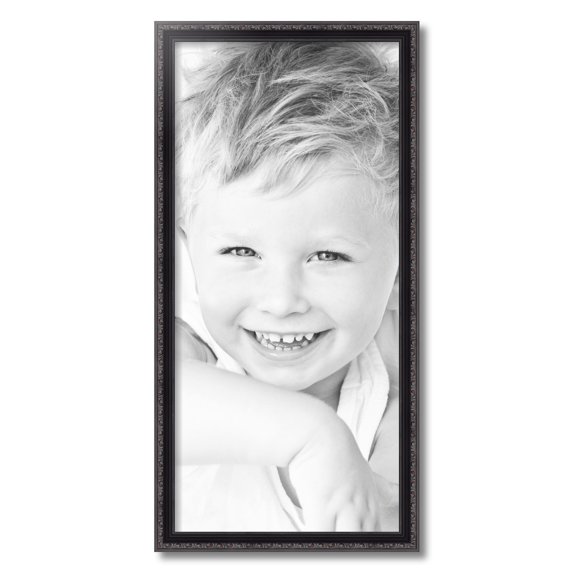 ArtToFrames 14x30 inch Black Picture Frame, Black Wood Poster Frame (4625)