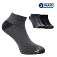thumbnail image 3 of Tin Fruit Of The Loom para Niño, Afelpado Bajo Negro y Gris 5 Pares Talla CH, 3 of 4