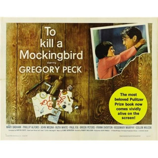 Pop Culture Graphics MOV413553 To Kill a Mockingbird Movie Poster, 11 x 17