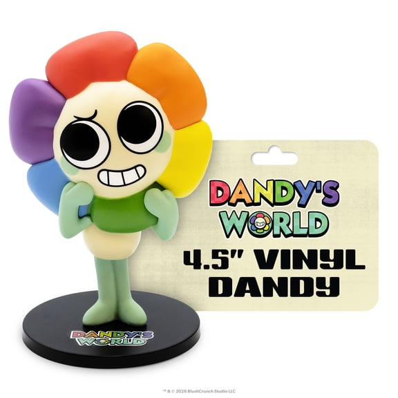 Culturefly Dandy's World Dandy Collectible Vinyl Figure, Officially Licensed, 4.5 Inch