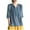 Blue-women's linen tops, variant on Dazajoo Women's Embroidered Boho Peasant Gauze Tunic Blouses Bohemian Loose Fit Floral Shirt 2025 Ruffle Front Tops,Pink,XXL