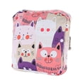 thumbnail image 1 of Bolsa de almacenamiento de servilletas sanitarias para mujeres y niñas, bolsa de almacenamiento de cosméticos, bolsas de almohadillas sanitarias, Headphon, 1 of 5