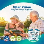 (2 Pack) Retina Clear Capsules – Daily Eye Care Formula with Original Blend to Support Visual Wellness, Eye Comfort & Healthy Vision | Just 2 Gentle, Easy-to-Swallow Pills (120 Capsules)