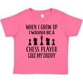 thumbnail image 3 of Inktastic Futre Chess Player Like Daddy Boys or Girls Toddler T-Shirt, 3 of 5