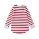 thumbnail image 2 of Camiseta De Fondo Elástico Con Rayas De Manga Larga De Algodón Para Niños De Invierno (Rojo / 7T)-185884.05 Tmvgtek Mujer, 2 of 6