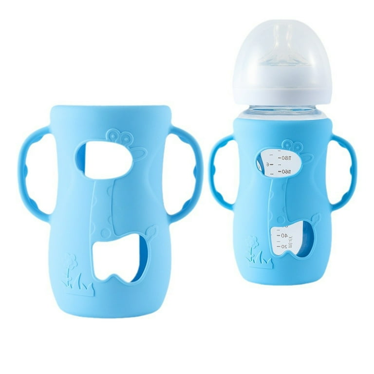 Homelife Silicone Bottle Sleeve with Handle Insulated Cup Sleeve