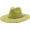 Avocado Green, variant on 10CM Big Wide Brim Fedora Hat for Women Men Western Suede Hats Large Felt Panama Hat