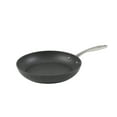 Bialetti Titan Nonstick 12Inch Large Stainless Steel Fry Pan in Black