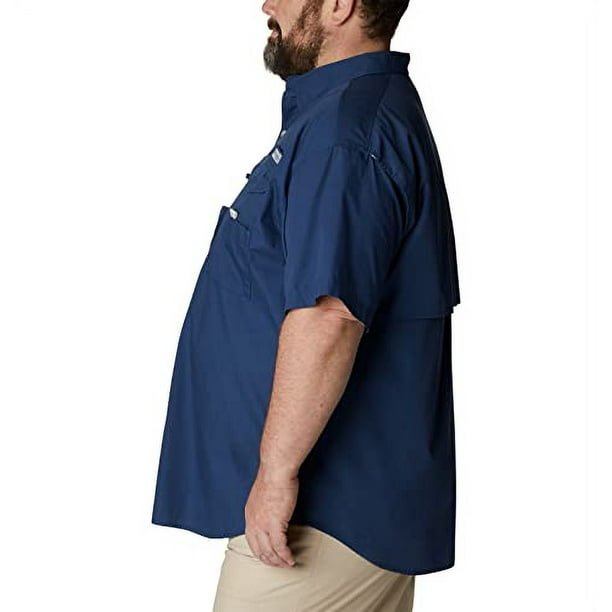 Columbia Mens PFG Bonehead Short Sleeve Shirt — Tall 