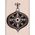 thumbnail image 2 of Hero Arts Chalkboard Ornament Mounted Rubber Stamp, 2.25" by 2.25", 2 of 2