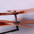 thumbnail image 2 of Double Layer Peacock Sequins Windmill Colorful Wind Spinner Kids Toy New Purple, 2 of 4