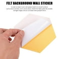 thumbnail image 4 of 10pcs Felt Acoustic Panels Hexagon Sound Panels For Recording Studio Memo Board, 4 of 9