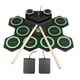thumbnail image 1 of Tambor de entrenamiento eléctrico, batería de mesa, sonido estéreo, 12 almohadillas, máquina para principiantes a partir de 3 años Verde, 1 of 9