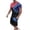 Black, variant on Styesk Mens Outfits 2 Piece Men's 3D Unlimited Independent Day Printing Set With Round Neck Short Sleeve T-shirt Elastic Waist Shorts Casual Sports Holiday Top Shorts Two Piece Set