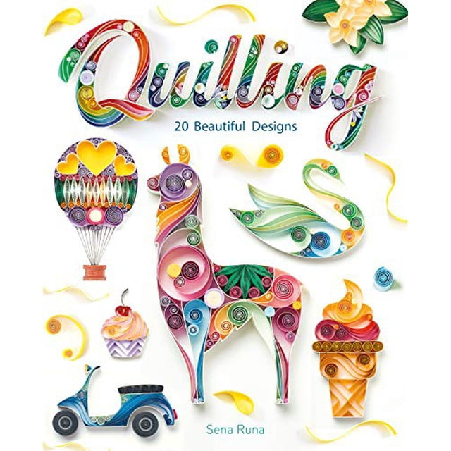 Guild Of Master Craftsman Books-Quilling 20 Beautiful Designs