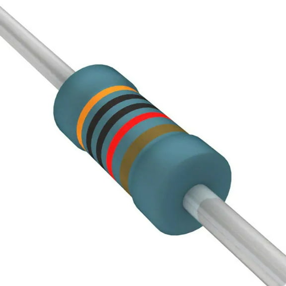 Pack of 5 MRS25000C3002FCT00 Resistor 30 kOhms ±1% 0.6W Through Hole Axial Metal Film :RoHS, Cut Tape