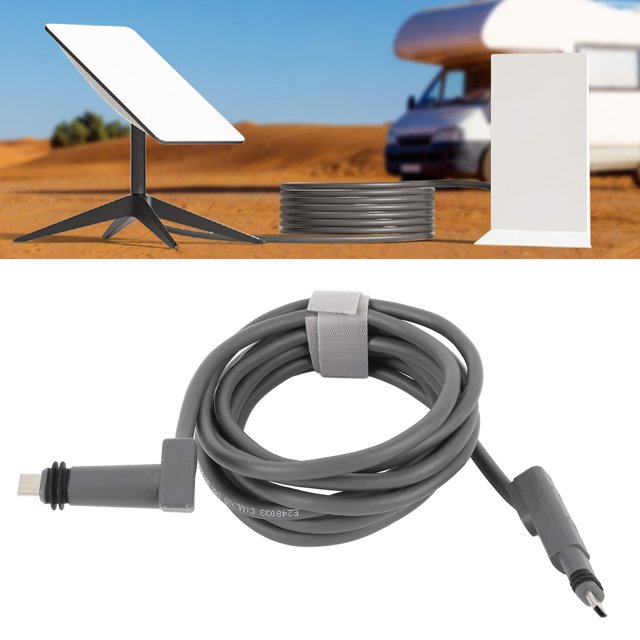 Satellite Ethernet Extension Cable, 26AWG 1200Mbps Rain Proof Satellite Replacement Cord for GEN2 V2 with Rugged Solid Copper Wire, Plug and Play