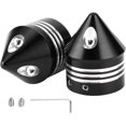 thumbnail image 4 of Housse d'Essieu avant Housse d'Écrou avant Pièces de Moto (Noir)(2 Pcs), 4 of 5