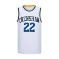 thumbnail image 3 of Camiseta deportiva de baloncesto Moive Crenshaw McCall #22 Wright #32, camisetas blancas, costura de secado rápido, bordado, 3 of 5