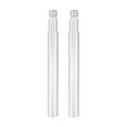 thumbnail image 1 of Extensor de válvula Presta para bicicleta, 2 uds., 60mm, extensión de válvulas de neumáticos interiores (plateado), 1 of 10