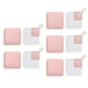 thumbnail image 4 of Caja de almacenamiento transparente rosa, contenedor de plástico pequeño portátil para pendientes y joyería, 5 uds., 4 of 12