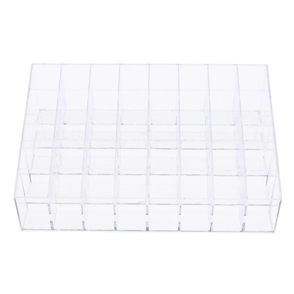 5 Tier 40 Clear Acrylic Lipstick Organizer &