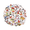 thumbnail image 1 of Paquete de pegatinas Snoopys Anime, 50 unidades, pegatinas decorativas de dibujos animados, 1 of 3