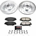 thumbnail image 3 of PowerStop Front Z36 Truck & Tow Carbon-Fiber Ceramic Brake Pad and Drilled and Slotted Rotor Kit Fits: ACURA HONDA Select Models K3055-36, 3 of 9