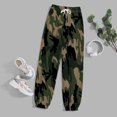 thumbnail image 2 of Womens Pants plus Size Business Casual Pants for Women 2x Women Long Solid Color Print Adjustable Elastic Drawstring Toe Adult Female Clothes AG Size S, 2 of 6