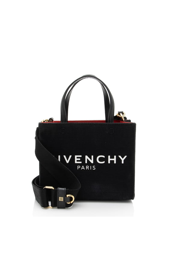 Pre-Owned Givenchy Canvas Mini G Shopper Tote