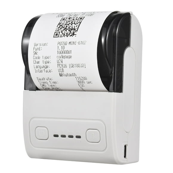 Label printer,With Ios Android Printer With 57mm Usb Receipt Bill 2 Inch Usb Roll Compatible With Ticket Printer With Windows Restaurant Sales 57mm Print Paper Sales Retail Stores Portable