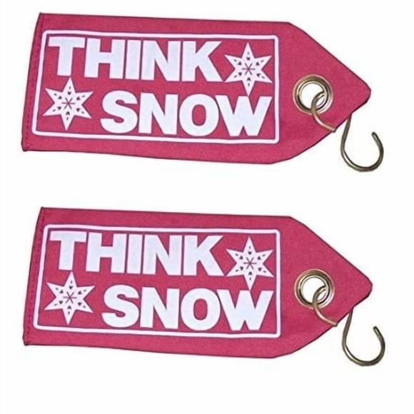 Professional Parts Warehouse Drapeaux de Neige Western Think avec Crochets en S, (Paire) - Aftermarket
